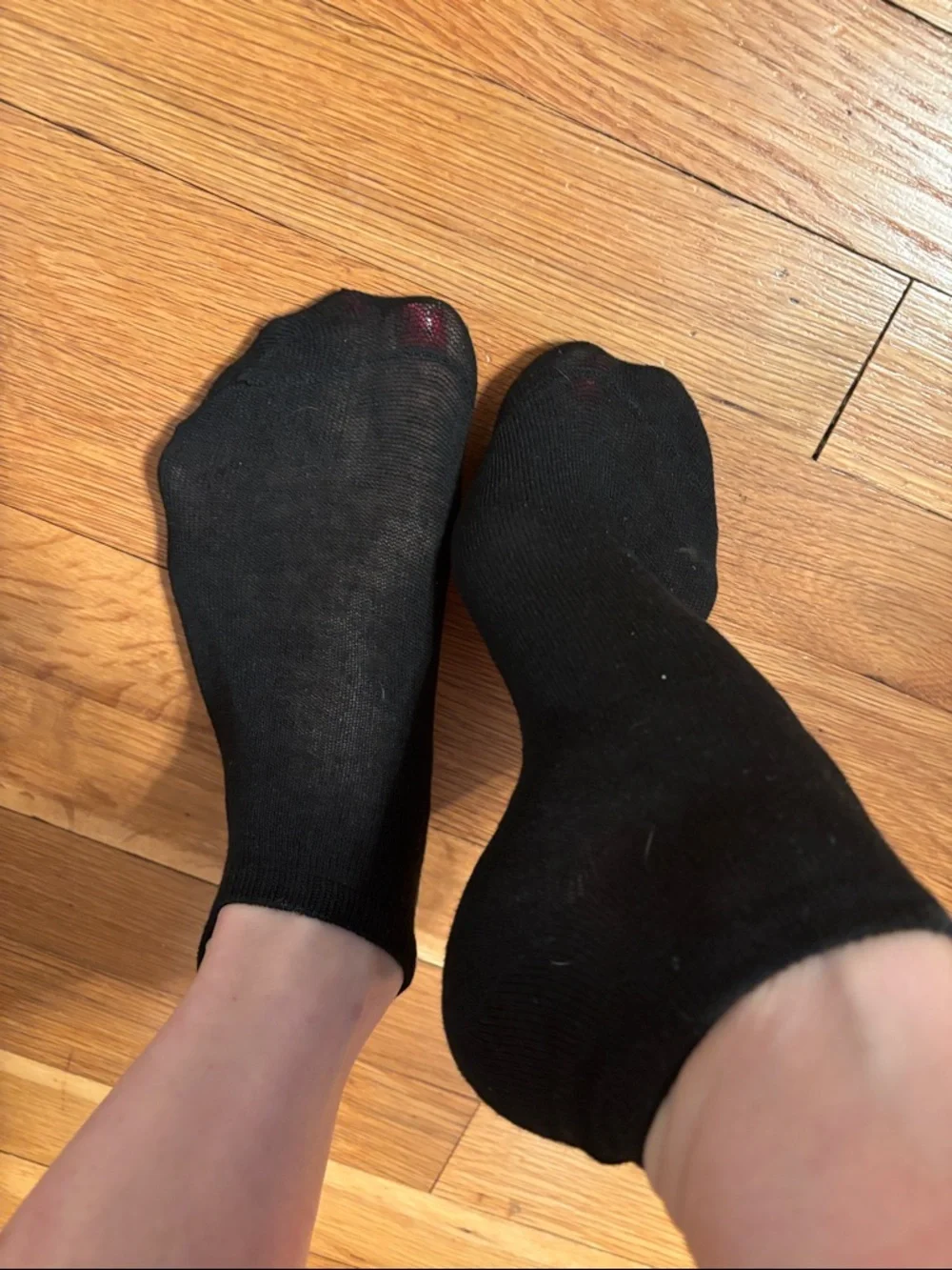 Black ankle socks